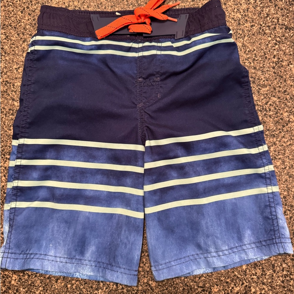 Little Boys S(6/7) Cat & Jack Kids Swim Trunks